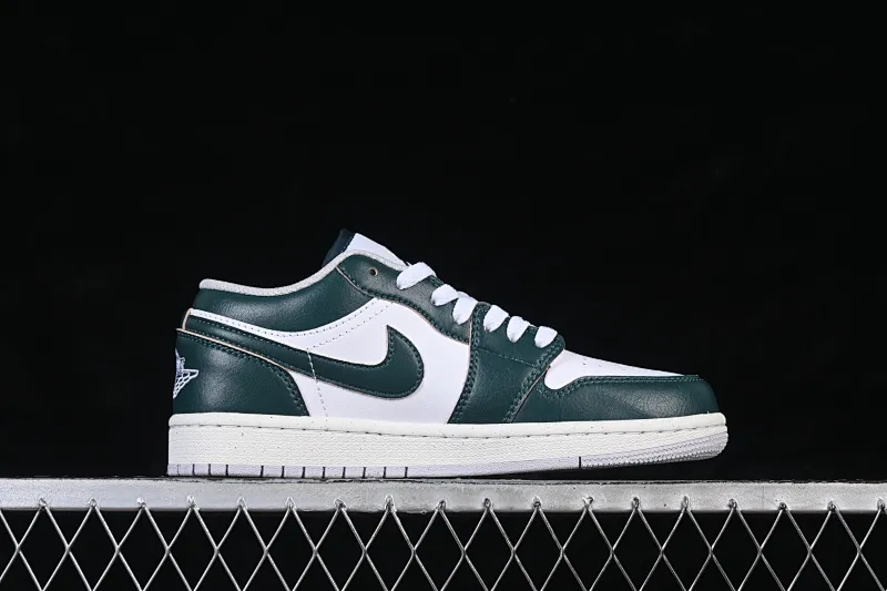All categories Air Jordan Jordan series basketball shoes Air Jordan 1 Low Air Jordan 1 Low AJ1 Joe 1 white and green low-top cultural and casual sneakers FQ7687-300